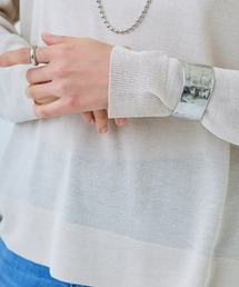 RASW（ラス）の「【RASW】ワイドテクスチャーバングル（バングル/リストバンド）」