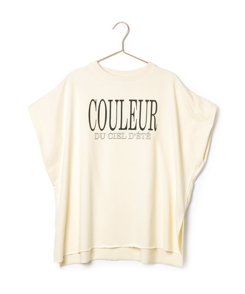 ROPE' PICNIC（ロペピクニック）の「セットアップ対応/ミニ裏毛フレンチスリーブプルオーバー（Tシャツ/カットソー・レディース・チャコールグレー/グレー系その他/キナリ・38）」の6枚目の写真