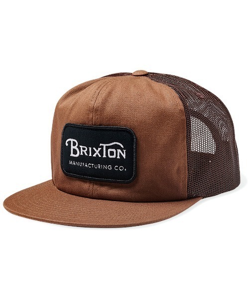 BRIXTON（ブリクストン）の「BRIXTON/ブリクストン キャップ GRADE HP TRUCKER メッシュキャップ 11645（キャップ・メンズ・ブラック/グリーン/ブラウン・FREE）」の2枚目の写真