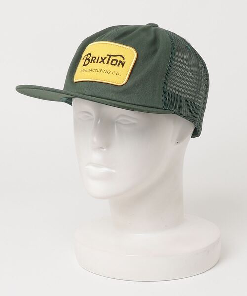 BRIXTON（ブリクストン）の「BRIXTON/ブリクストン キャップ GRADE HP TRUCKER メッシュキャップ 11645（キャップ・メンズ・ブラック/グリーン/ブラウン・FREE）」の10枚目の写真
