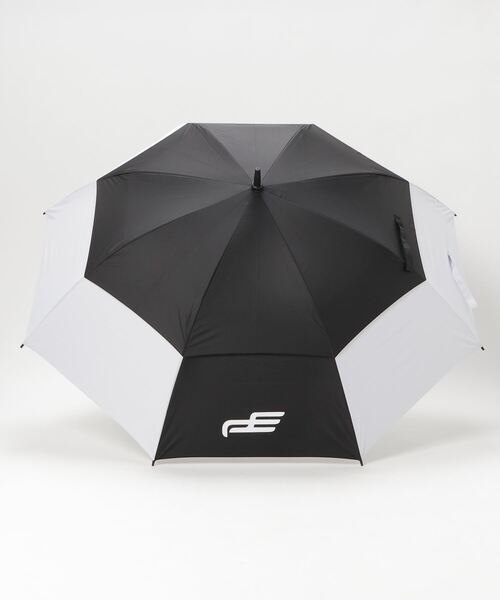 二重構造大型軽量カーボンフレーム ジャンプ式ゴルフアンブレラ（長傘