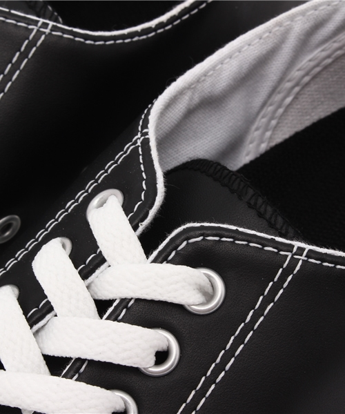 VENCEEXCHANGE(ヴァンスエクスチェンジ)の「【CONVERSE】コンバースLEAジャックパーセル(スニーカー・メンズ・ブラック/ホワイト・27.0cm/26.5cm)」の10枚目の写真