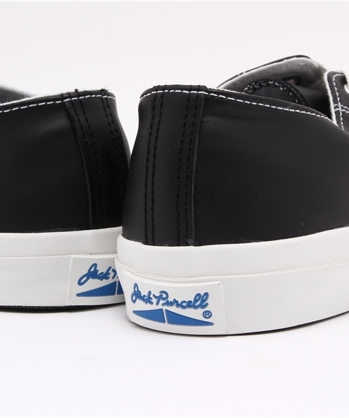 VENCEEXCHANGE(ヴァンスエクスチェンジ)の「【CONVERSE】コンバースLEAジャックパーセル(スニーカー・メンズ・ブラック/ホワイト・27.0cm/26.5cm)」の3枚目の写真
