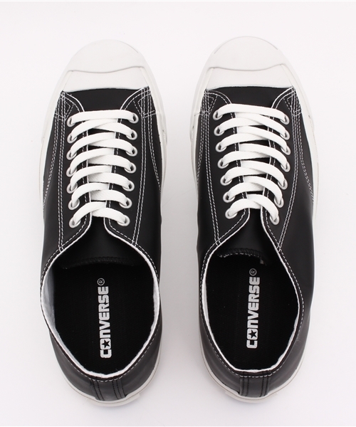 VENCEEXCHANGE(ヴァンスエクスチェンジ)の「【CONVERSE】コンバースLEAジャックパーセル(スニーカー・メンズ・ブラック/ホワイト・27.0cm/26.5cm)」の4枚目の写真
