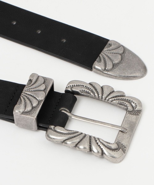 FOREVER 21（フォーエバー トゥエンティーワン）の「ビッグバッグベルト（ベルト・レディース・ホワイト系その他2/ブラック・SMALL）」の5枚目の写真