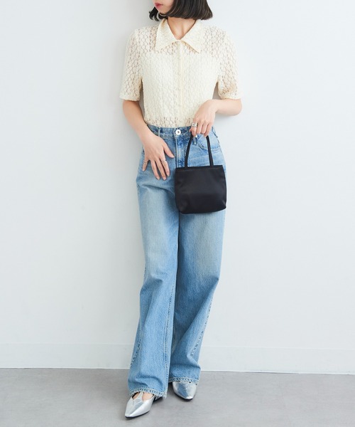 hai(ハイ)の「【hai】Little Silk/Velvet Bag(ハンドバッグ・レディース・ブラック系その他2/アイボリー/ブラック/ライトグリーン/ダークブラウン/ライトブルー/レッド/シルバー/ライトピンク/ライトパープル/ピンク/ライトイエロー/ブラック×ホワイト/ブラウン・FREE)」の18枚目の写真