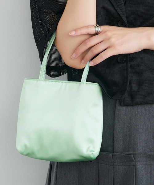 人気★ of Hai★Little Velvet Bag ミニバッグ ハンドバッグ hai（ファッション） ハンドバッグ 「hai」Little Silk/Velvet