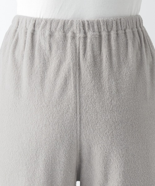 無印良品（ムジルシリョウヒン）の「婦人　着るタオル　両面パイル　半袖パジャマ（ルームウェア/パジャマ・レディース・ライトグレー/スモークピンク/ネイビー系/ホワイト・XS/XL/L/M/S）」の20枚目の写真