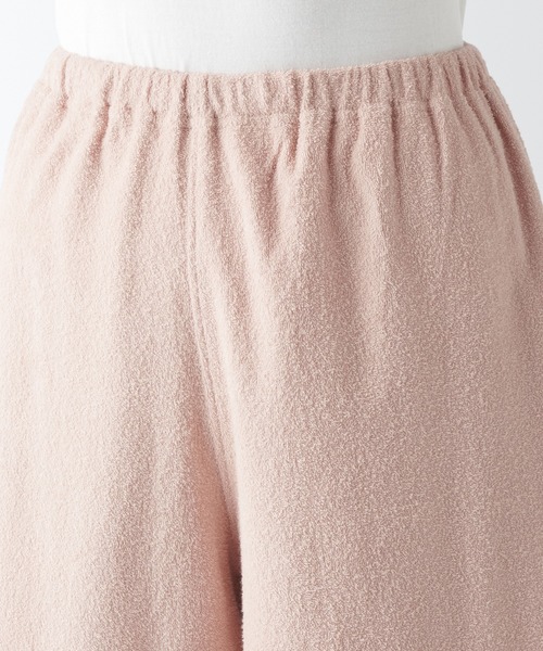 無印良品（ムジルシリョウヒン）の「婦人　着るタオル　両面パイル　半袖パジャマ（ルームウェア/パジャマ・レディース・ライトグレー/スモークピンク/ネイビー系/ホワイト・XS/XL/L/M/S）」の5枚目の写真