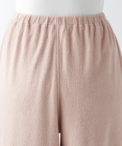 無印良品（ムジルシリョウヒン）の「婦人　着るタオル　両面パイル　半袖パジャマ（ルームウェア/パジャマ・レディース・ライトグレー/スモークピンク/ネイビー系/ホワイト・XS/XL/L/M/S）」の6枚目の写真