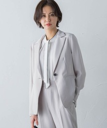 ライトダブルクロステーラージャケット≪セットアップ対応/洗える/3サイズ展開≫
