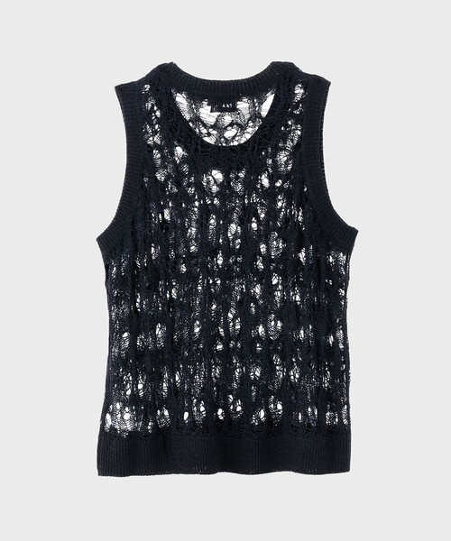 TAAKK(ターク)の「【TAAKK/ターク】TANK TOP(タンクトップ・メンズ・ブラック・2/3)」の2枚目の写真
