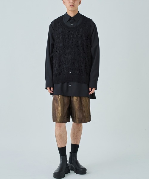 TAAKK(ターク)の「【TAAKK/ターク】TANK TOP(タンクトップ・メンズ・ブラック・2/3)」の5枚目の写真