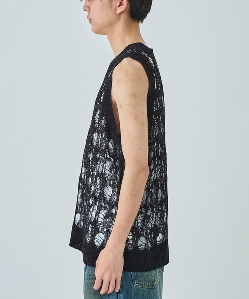 TAAKK(ターク)の「【TAAKK/ターク】TANK TOP(タンクトップ・メンズ・ブラック・2/3)」の7枚目の写真