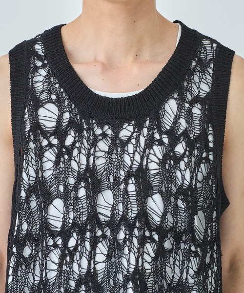 TAAKK(ターク)の「【TAAKK/ターク】TANK TOP(タンクトップ・メンズ・ブラック・2/3)」の9枚目の写真