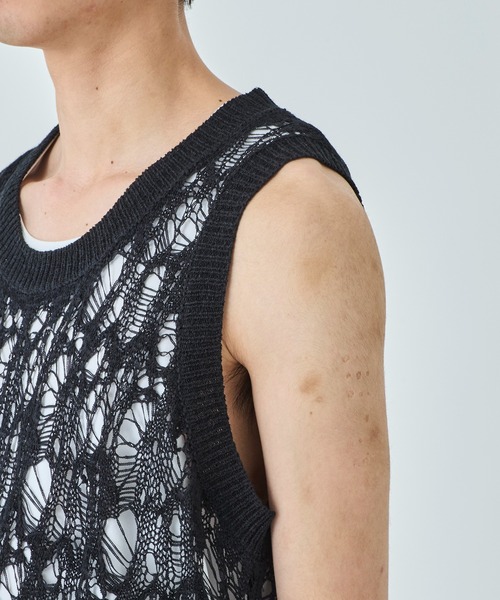 TAAKK(ターク)の「【TAAKK/ターク】TANK TOP(タンクトップ・メンズ・ブラック・2/3)」の11枚目の写真