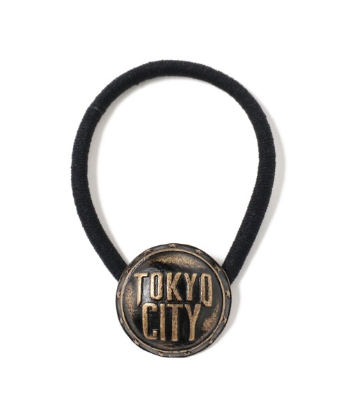 BEAMS BOY(ビームスボーイ)の「SOFT CREAM / TOKYO CITY ヘアゴム(ヘアゴム・レディース・シルバー/ゴールド・ONE SIZE)」の2枚目の写真