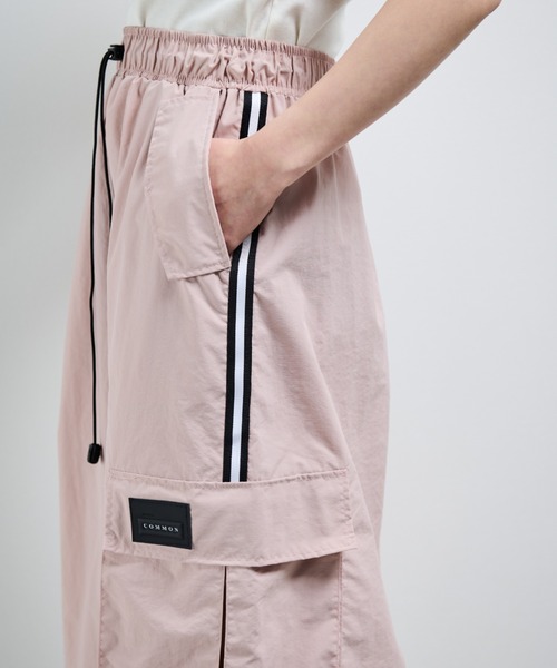 MERLOT（メルロー）の「ナイロンドロストラインスカート（スカート・レディース・ホワイト/ピンク・FREE）」の16枚目の写真