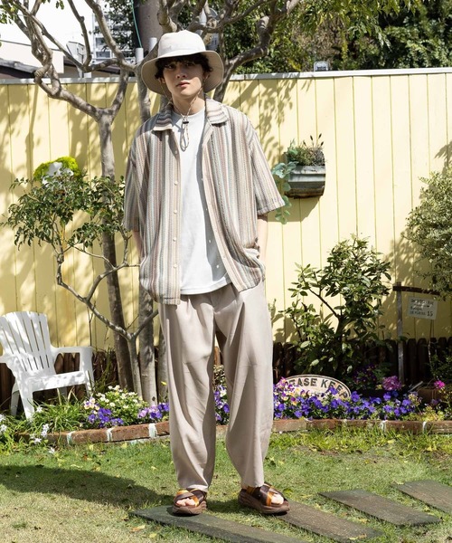 niko and...（ニコアンド）の「[抗菌防臭]シェルテックジャングルハット（ハット・メンズ・ライトグレー/ブラック/カーキ・FREE）」の5枚目の写真