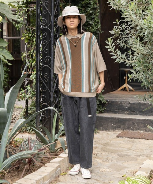 niko and...（ニコアンド）の「[抗菌防臭]シェルテックジャングルハット（ハット・メンズ・ライトグレー/ブラック/カーキ・FREE）」の6枚目の写真