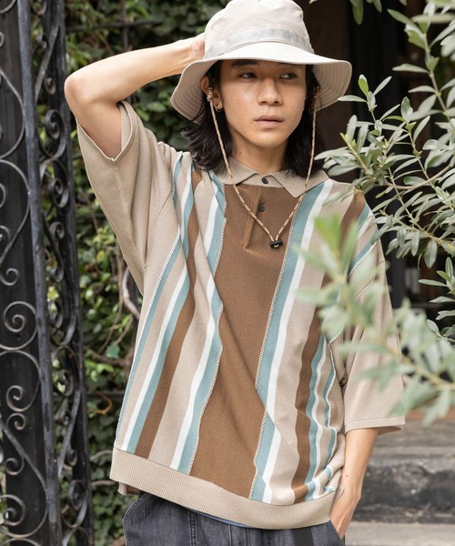 niko and...（ニコアンド）の「[抗菌防臭]シェルテックジャングルハット（ハット・メンズ・ライトグレー/ブラック/カーキ・FREE）」の8枚目の写真