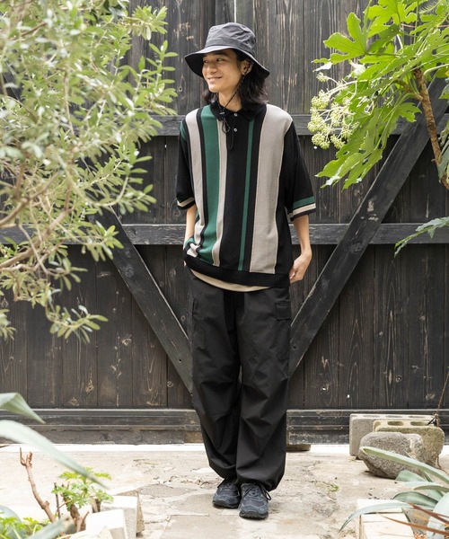 niko and...（ニコアンド）の「[抗菌防臭]シェルテックジャングルハット（ハット・メンズ・ライトグレー/ブラック/カーキ・FREE）」の12枚目の写真