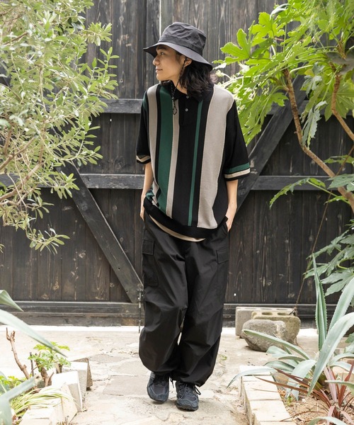 niko and...（ニコアンド）の「[抗菌防臭]シェルテックジャングルハット（ハット・メンズ・ライトグレー/ブラック/カーキ・FREE）」の13枚目の写真