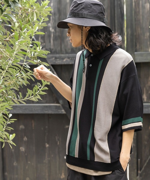 niko and...（ニコアンド）の「[抗菌防臭]シェルテックジャングルハット（ハット・メンズ・ライトグレー/ブラック/カーキ・FREE）」の15枚目の写真