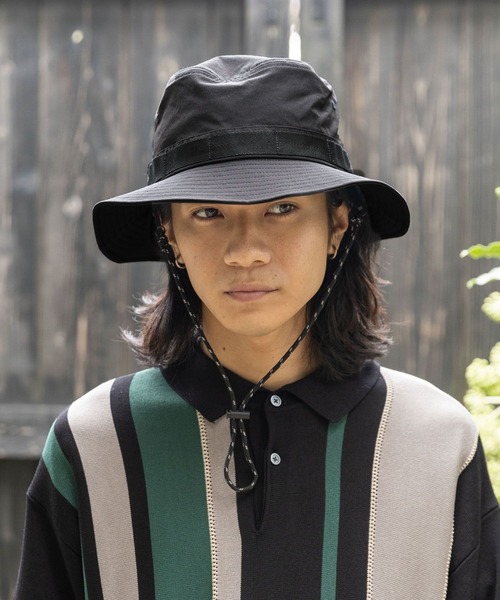 niko and...（ニコアンド）の「[抗菌防臭]シェルテックジャングルハット（ハット・メンズ・ライトグレー/ブラック/カーキ・FREE）」の16枚目の写真