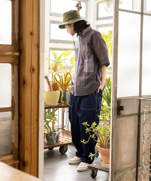 niko and...（ニコアンド）の「[抗菌防臭]シェルテックジャングルハット（ハット・メンズ・ライトグレー/ブラック/カーキ・FREE）」の17枚目の写真