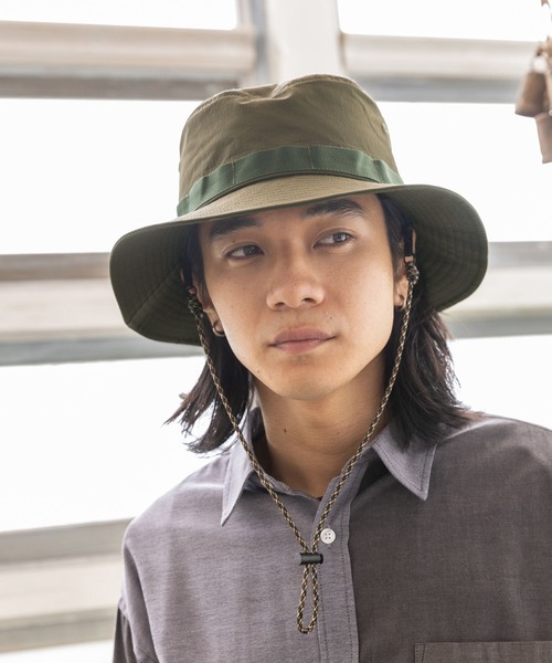 niko and...（ニコアンド）の「[抗菌防臭]シェルテックジャングルハット（ハット・メンズ・ライトグレー/ブラック/カーキ・FREE）」の20枚目の写真