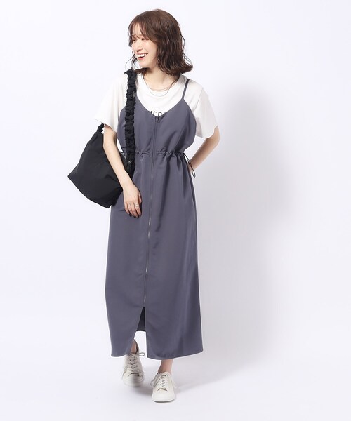 SHOO・LA・RUE（シューラルー）の「◆【撥水】ギャザーミニショルダーバッグ（ショルダーバッグ・レディース・カーキ/ブラック/グレー・00）」の15枚目の写真