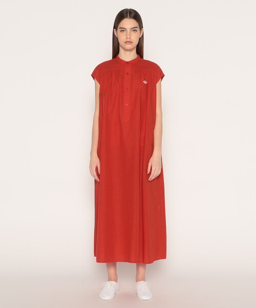 DANTON（ダントン）の「WOMEN'S COTTON LINEN SLUB SLEEVELESS