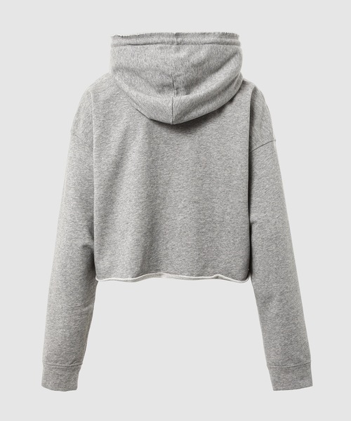 GANNI(ガニー)の「Isoli Cropped Oversized Hoodie(パーカー・レディース・グレー・L/XL/S/M/XXS/XS)」の2枚目の写真