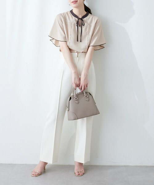 BLANC-CHIC Ribbon Tube Top | KOODING