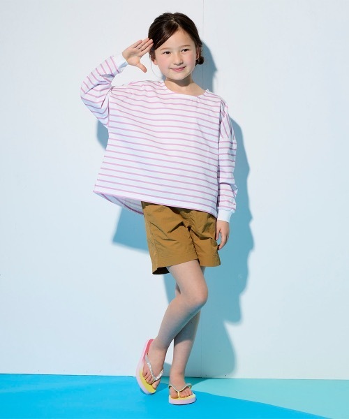 Ocean Pacific(オーシャンパシフィック)の「【OP/オーピー】キッズナイロンショーツ 水着 ハイブリッドショーツ 水陸両用(水着・キッズ・ブラウン/グレー/チャコール・120/130/140/150/160)」の13枚目の写真