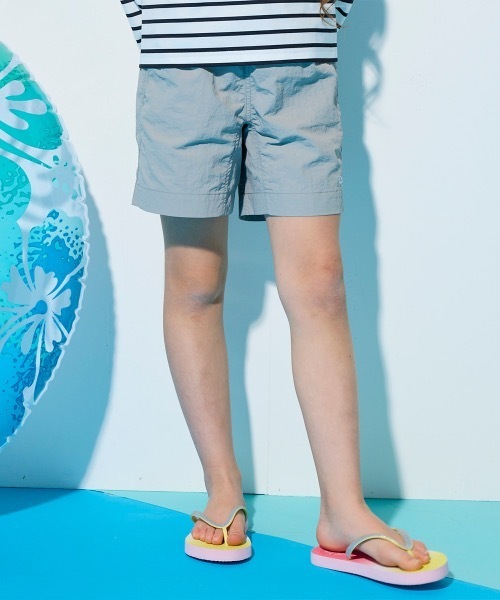 Ocean Pacific(オーシャンパシフィック)の「【OP/オーピー】キッズナイロンショーツ 水着 ハイブリッドショーツ 水陸両用(水着・キッズ・ブラウン/グレー/チャコール・120/130/140/150/160)」の7枚目の写真