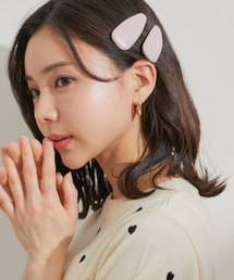 VIS | 【2個SET】合皮ヘアピン(ヘアピン)