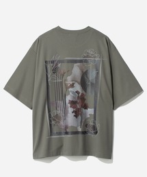 HARE | アートコラージュバックプリントカットソー(HARE)(Tシャツ/カットソー)