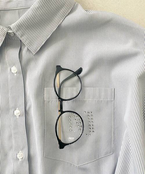 MAJESTIC LEGON（マジェスティックレゴン）の「あか抜けグラス（メガネ・レディース・ブラック/A/ピンク・FREE）」の7枚目の写真