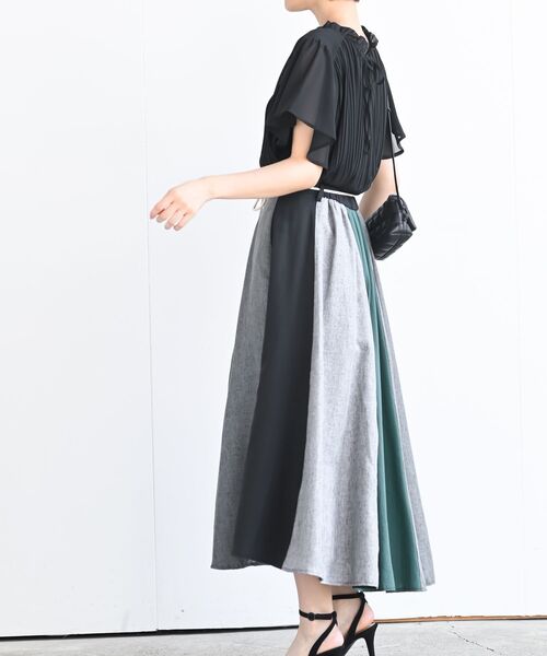 rps（アールピーエス）の「８枚ハギパッチワークスカート（スカート・レディース・ブルー/オレンジ/グリーン・フリー）」の7枚目の写真