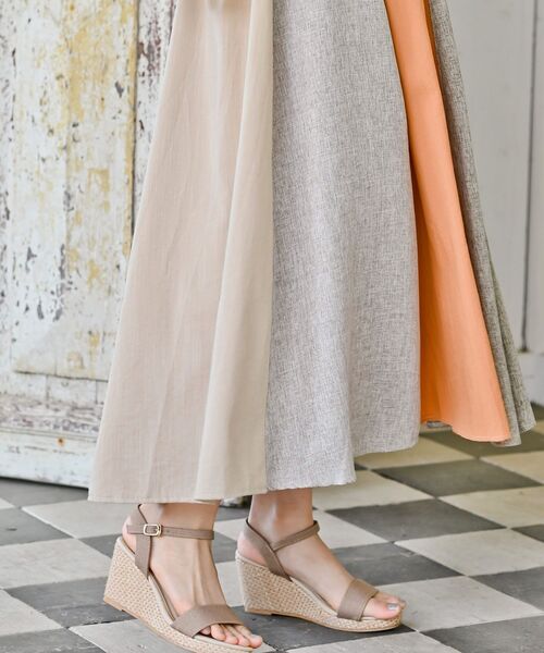 rps（アールピーエス）の「８枚ハギパッチワークスカート（スカート・レディース・ブルー/オレンジ/グリーン・フリー）」の22枚目の写真