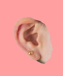 Os accessory（オズアクセサリー）の「【金属アレルギー対応】ハート　モチーフ　ピアス（ピアス（片耳用）・キッズ）」