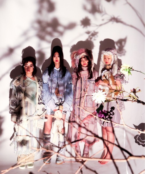 rurumu:（ルルムウ）の「rurumu:/ルルムウ/Ainsel JQ mohair knit cardigan（カーディガン/ボレロ・レディース・アイボリー/ピンク/ブラック・FREE）」の12枚目の写真