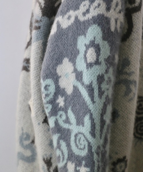 rurumu:（ルルムウ）の「rurumu:/ルルムウ/Ainsel JQ mohair knit cardigan（カーディガン/ボレロ・レディース・アイボリー/ピンク/ブラック・FREE）」の18枚目の写真