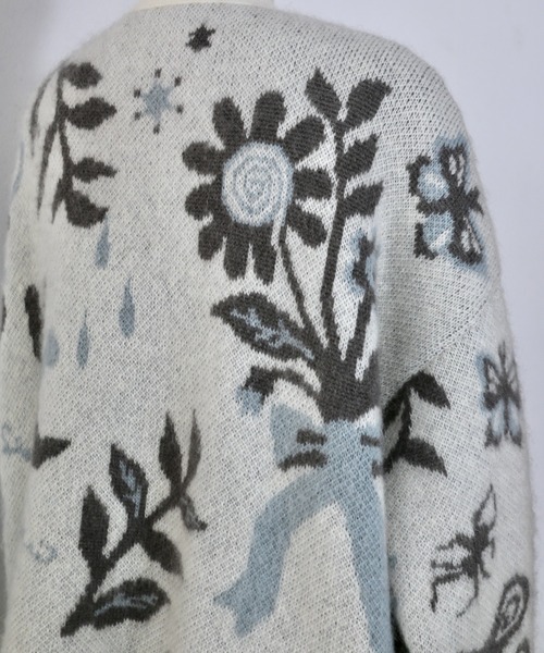 rurumu:（ルルムウ）の「rurumu:/ルルムウ/Ainsel JQ mohair knit cardigan（カーディガン/ボレロ・レディース・アイボリー/ピンク/ブラック・FREE）」の19枚目の写真