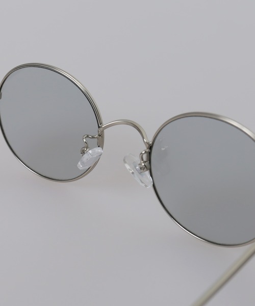 SIDEWAY STANCE(サイドウェイスタンス)の「【SIDEWAY STANCE】ラウンドサングラス(サングラス・メンズ・ブルー/クリア/ボルドー/ライトグレー・FREE)」の20枚目の写真