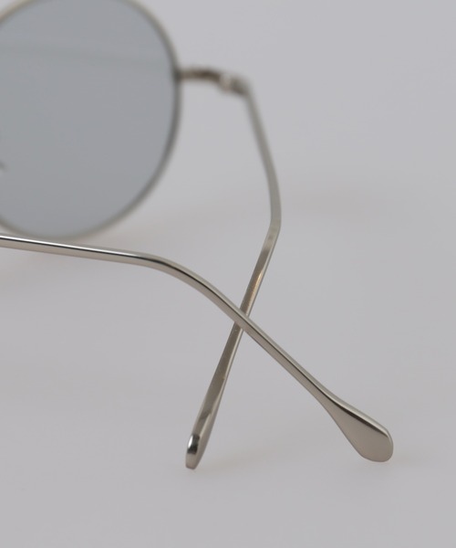 SIDEWAY STANCE(サイドウェイスタンス)の「【SIDEWAY STANCE】ラウンドサングラス(サングラス・メンズ・ブルー/クリア/ボルドー/ライトグレー・FREE)」の21枚目の写真