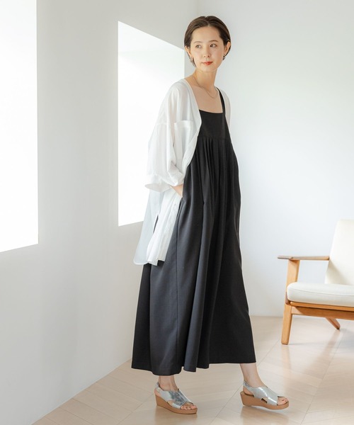 ☆ほぼ未使用☆ダイアグラム　アシンメトリーチュニックワンピース　エレガンス 楽天市場】綿麻ストライプポロ襟チュニックワンピース ミセス