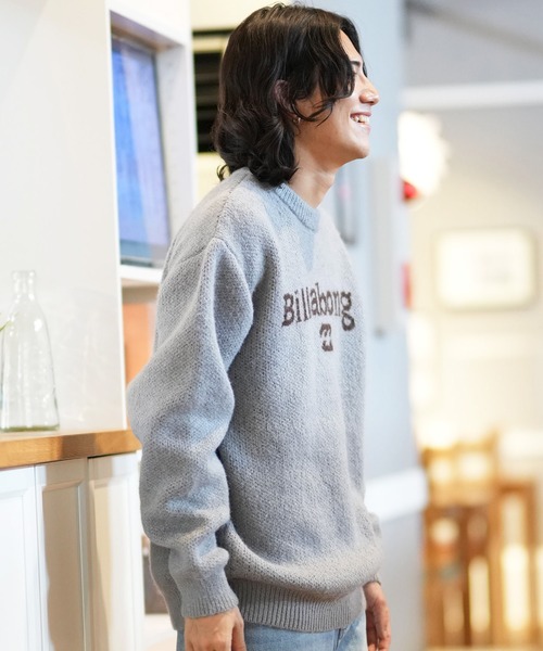 BILLABONG(ビラボン)の「BILLABONG/ビラボン セーター/ニット ブランドロゴ BE012-601(ニット/セーター・メンズ・クリーム/グレー/ブラウン・L/M)」の8枚目の写真